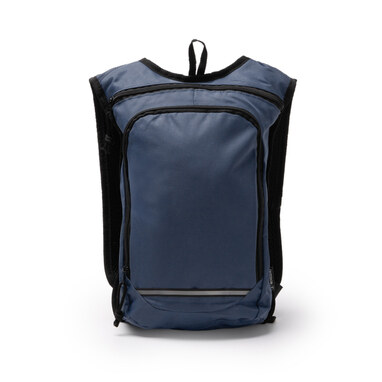 Рюкзак із 600D RPET темно-синій  розмір ONE SIZE ADULT - MO2029S155- Фото №1