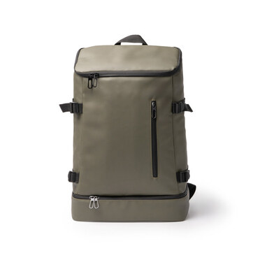 Рюкзак-холодильник из искусственной кожи зеленый  размер ONE SIZE ADULT - MO2032S1107- Фото №1