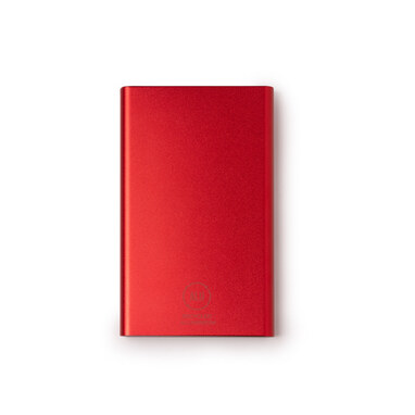 Power Bank із переробленого алюмінію червоний - PB1281S160- Фото №1