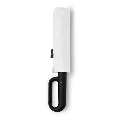 Складной зонт из RPET с автоматическим открытием и закрытием белый - UM1735S101- Фото №1