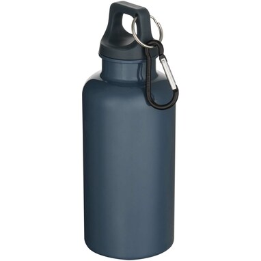 Oregon бутылка для воды с карабином из переработанной пластмассы, сертифицированной по стандарту RCS, объемом 400 мл синий - 10086355- Фото №1 Oregon бутылка для воды с карабином из переработанной пластмассы, сертифицированной по стандарту RCS, объемом 400 мл синий - 10086355- Фото №1