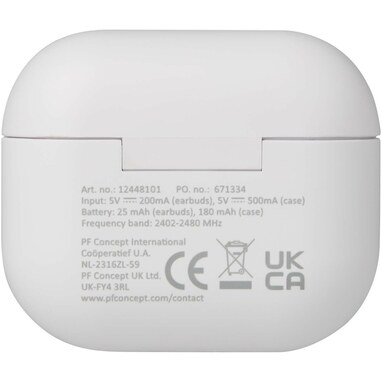 Altais гарнитура True Wireless Bluetooth® из переработанной пластмассы белый - 12448101- Фото №4 Altais гарнитура True Wireless Bluetooth® из переработанной пластмассы белый - 12448101- Фото №4