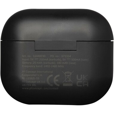Altais гарнитура True Wireless Bluetooth® из переработанной пластмассы сплошной черный - 12448190- Фото №4 Altais гарнитура True Wireless Bluetooth® из переработанной пластмассы сплошной черный - 12448190- Фото №4