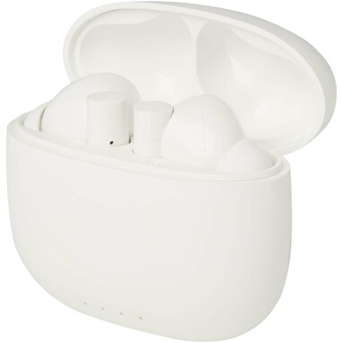 Alterf гарнитура True Wireless Bluetooth® из переработанной пластмассы с силиконовыми амбушюрами белый - 12448201- Фото №6 Alterf гарнитура True Wireless Bluetooth® из переработанной пластмассы с силиконовыми амбушюрами белый - 12448201- Фото №6