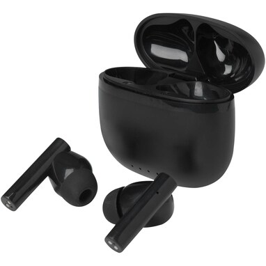 Alterf гарнитура True Wireless Bluetooth® из переработанной пластмассы с силиконовыми амбушюрами сплошной черный - 12448290- Фото №5 Alterf гарнитура True Wireless Bluetooth® из переработанной пластмассы с силиконовыми амбушюрами сплошной черный - 12448290- Фото №5