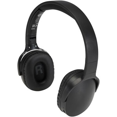 Ancha беспроводная Bluetooth®-гарнитура с накладными наушниками из переработанной пластмассы сплошной черный - 12448390- Фото №1 Ancha беспроводная Bluetooth®-гарнитура с накладными наушниками из переработанной пластмассы сплошной черный - 12448390- Фото №1
