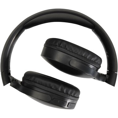 Ancha беспроводная Bluetooth®-гарнитура с накладными наушниками из переработанной пластмассы сплошной черный - 12448390- Фото №4 Ancha беспроводная Bluetooth®-гарнитура с накладными наушниками из переработанной пластмассы сплошной черный - 12448390- Фото №4