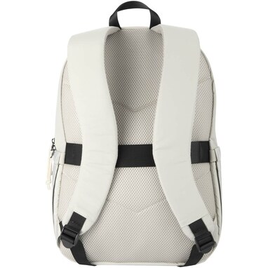 Рюкзак Puffer для ноутбука с диагональю экрана 15,6 дюйма объемом 18 л, изготовленный из переработанных материалов бежевый - 13011406- Фото №3 Рюкзак Puffer для ноутбука с диагональю экрана 15,6 дюйма объемом 18 л, изготовленный из переработанных материалов бежевый - 13011406- Фото №3