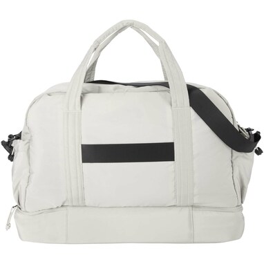 Дорожная сумка Puffer GRS из переработанных материалов с утепленным дном, 30 л. бежевый - 13011506- Фото №3 Дорожная сумка Puffer GRS из переработанных материалов с утепленным дном, 30 л. бежевый - 13011506- Фото №3