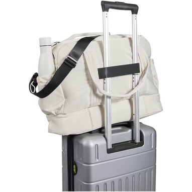 Дорожная сумка Puffer GRS из переработанных материалов с утепленным дном, 30 л. бежевый - 13011506- Фото №4 Дорожная сумка Puffer GRS из переработанных материалов с утепленным дном, 30 л. бежевый - 13011506- Фото №4