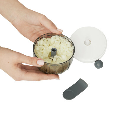 Мини-измельчитель продуктов QUICK CHOP серый, белый - 56-0307033- Фото №8 Мини-измельчитель продуктов QUICK CHOP серый, белый - 56-0307033- Фото №8