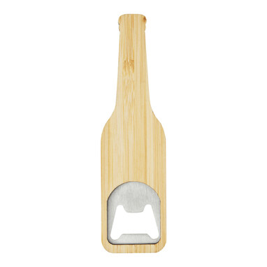 Бамбуковая открывалка для бутылок MY BEER коричневый - 56-0499018- Фото №2 Бамбуковая открывалка для бутылок MY BEER коричневый - 56-0499018- Фото №2