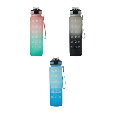 Спортивная бутылка для воды HYDRO LEVEL розовый, бирюзовый - 56-0603184- Фото №9 Спортивная бутылка для воды HYDRO LEVEL розовый, бирюзовый - 56-0603184- Фото №9