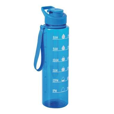 Спортивная бутылка для воды AQUA LEVEL синий - 56-0603187- Фото №1 Спортивная бутылка для воды AQUA LEVEL синий - 56-0603187- Фото №1