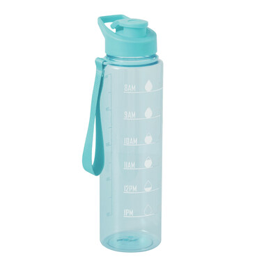 Спортивная бутылка для воды AQUA LEVEL голубой - 56-0603188- Фото №1 Спортивная бутылка для воды AQUA LEVEL голубой - 56-0603188- Фото №1