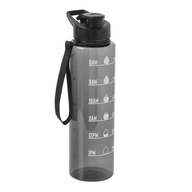 Спортивная бутылка для воды AQUA LEVEL черный - 56-0603189- Фото №1 Спортивная бутылка для воды AQUA LEVEL черный - 56-0603189- Фото №1