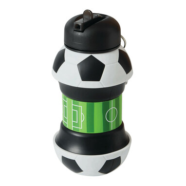 Складная бутылка SOCCERMATE черный - 56-0603210- Фото №2