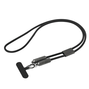 Многофункциональный кабель для зарядки и передачи данных LONGCARRY черный - 56-1107409- Фото №1 Многофункциональный кабель для зарядки и передачи данных LONGCARRY черный - 56-1107409- Фото №1