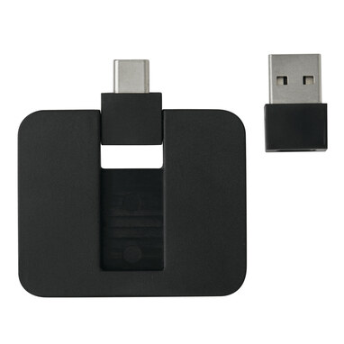 USB-концентратор HUBI черный - 56-1107412- Фото №4 USB-концентратор HUBI черный - 56-1107412- Фото №4