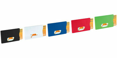 Захисний RFID чохол для кредитних карт лайм - 13422604- Фото №4