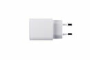 WEGENER Адаптер живлення з портом USB-A потужністю 18 Вт та USB-C потужністю 20 Вт із переробленого АБС-пластику (100% rABS)