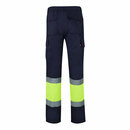 VL POSEIDON Двухцветные брюки из твила с несколькими карманами (210 г/м²) из хлопка (20%) и полиэстера (80%)