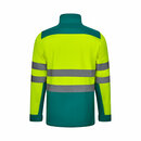 VL HESTIA LARGE Двоколірна куртка softshell (280 г/м²) з флісовою підкладкою та мембраною TPU, з поліестеру (96%) та еластану (4%).