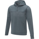 Чоловічий светр анорак Sayan на блискавці на половину довжини з капюшоном