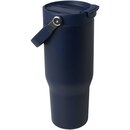 Термостакан Bronx об'ємом 900 мл з міді та переробленої нержавіючої сталі, сертифікованої за стандартом RCS, з вакуумною ізоляцією та кришкою з подвійною функцією