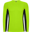 SHANGHAI L/S Спортивная комбинированная футболка с двумя полиэстерными тканями