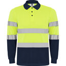 POLARIS L/S Технічне поло з довгим рукавом високої видимості