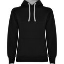 URBAN WOMAN Стильная толстовка с контрастным капюшоном
