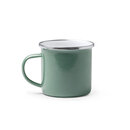 Металева емальована кружка в стилі ретро