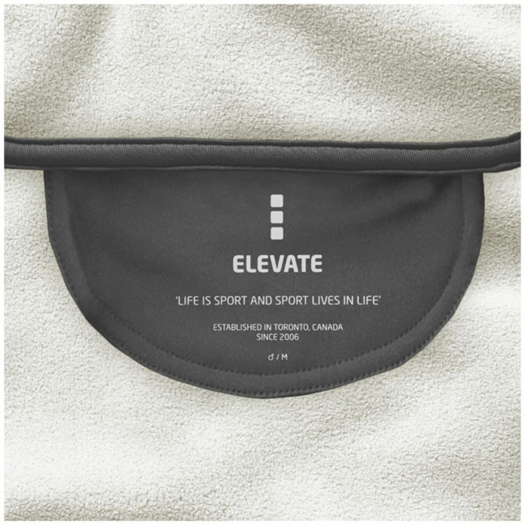 Мікрофлісова куртка Brossard з блискавкою на всю довжину світло-сірий  розмір L - 39482903- Фото №8