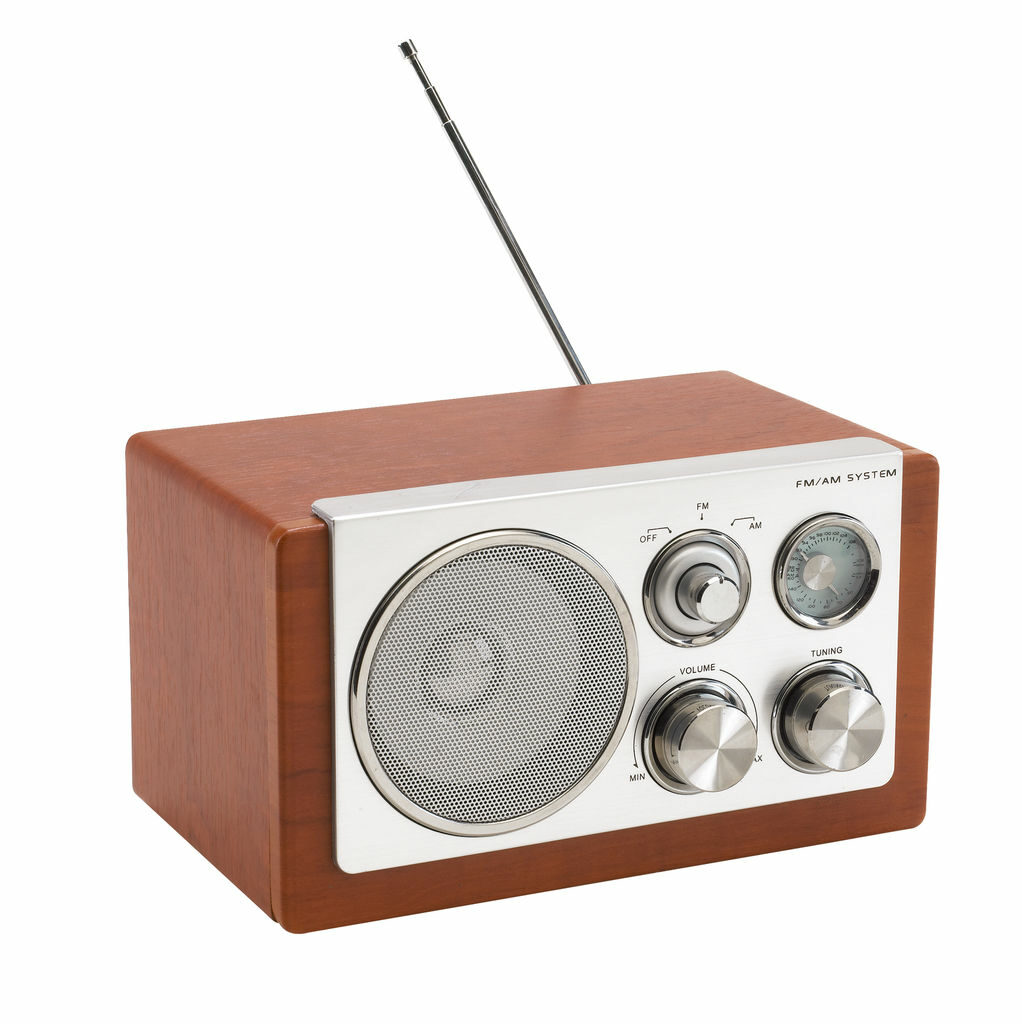 Радіоприймач CLASSIC сріблястий, коричневий - 56-0406227- Фото №1 Радіоприймач CLASSIC сріблястий, коричневий - 56-0406227- Фото №1