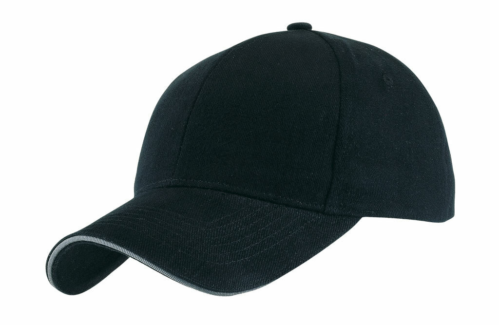 Бейсболка комбинированная LIBERTY чёрный - 56-0702184- Фото №1