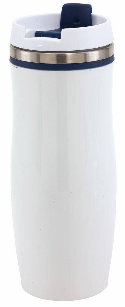 Термокружка CREMA синій - 56-0304113- Фото №1