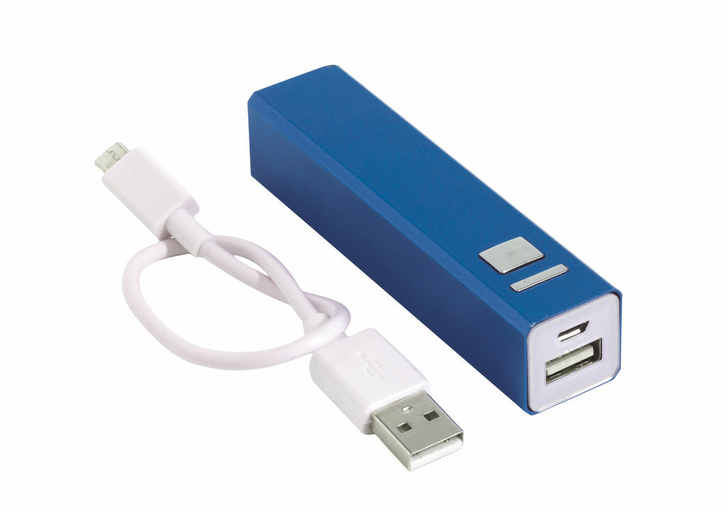 Power bank ENDURANCE темно-синій - 56-1107200- Фото №1