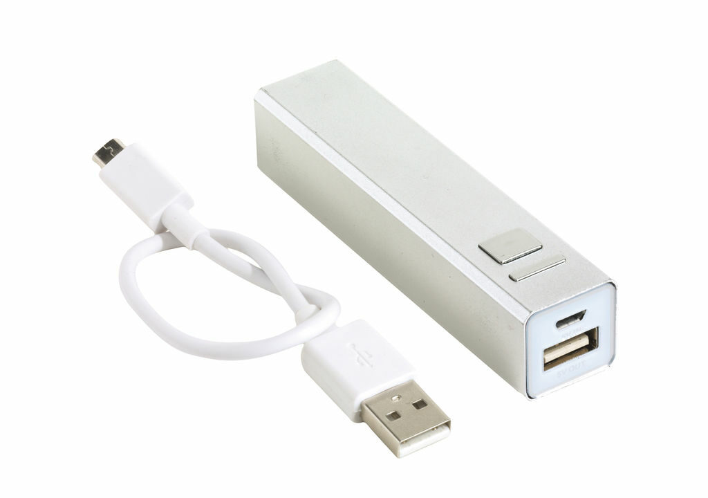 Power bank ENDURANCE сріблястий - 56-1107201- Фото №1