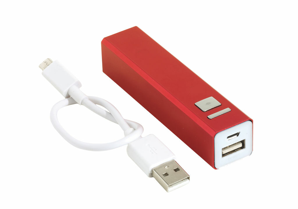 Power bank ENDURANCE червоний - 56-1107204- Фото №1