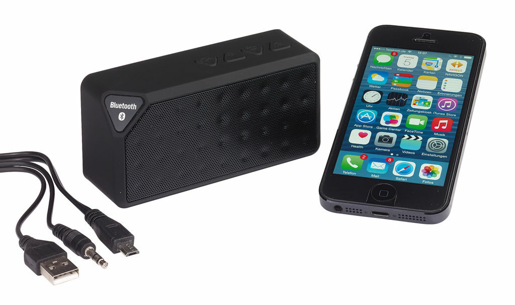 Динамик Bluetooth CUBOID чёрный - 56-0406211- Фото №1