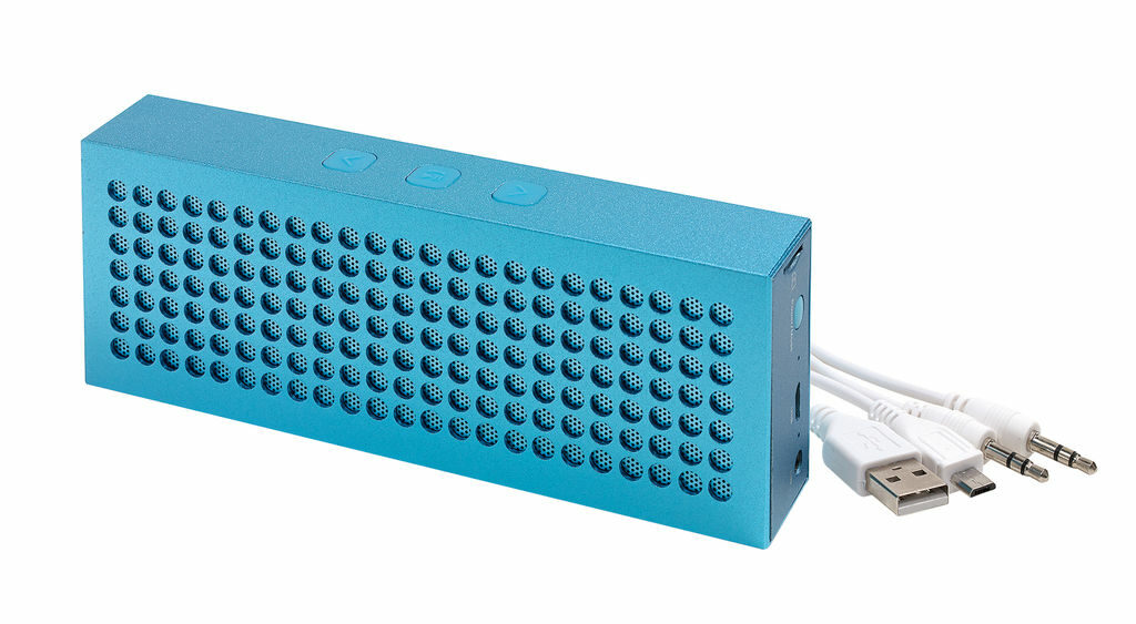 Динамик Bluetooth BRICK синий - 56-0406258- Фото №1