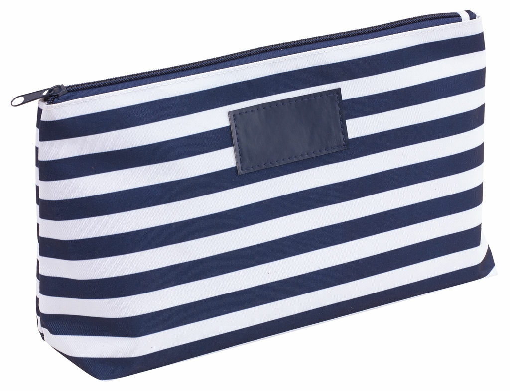 Косметичка STRIPY синій, білий - 56-0810530- Фото №1