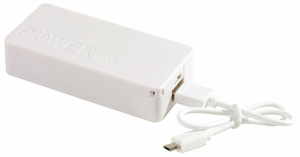 Power bank TOP ENERGY білий - 56-1107266- Фото №1