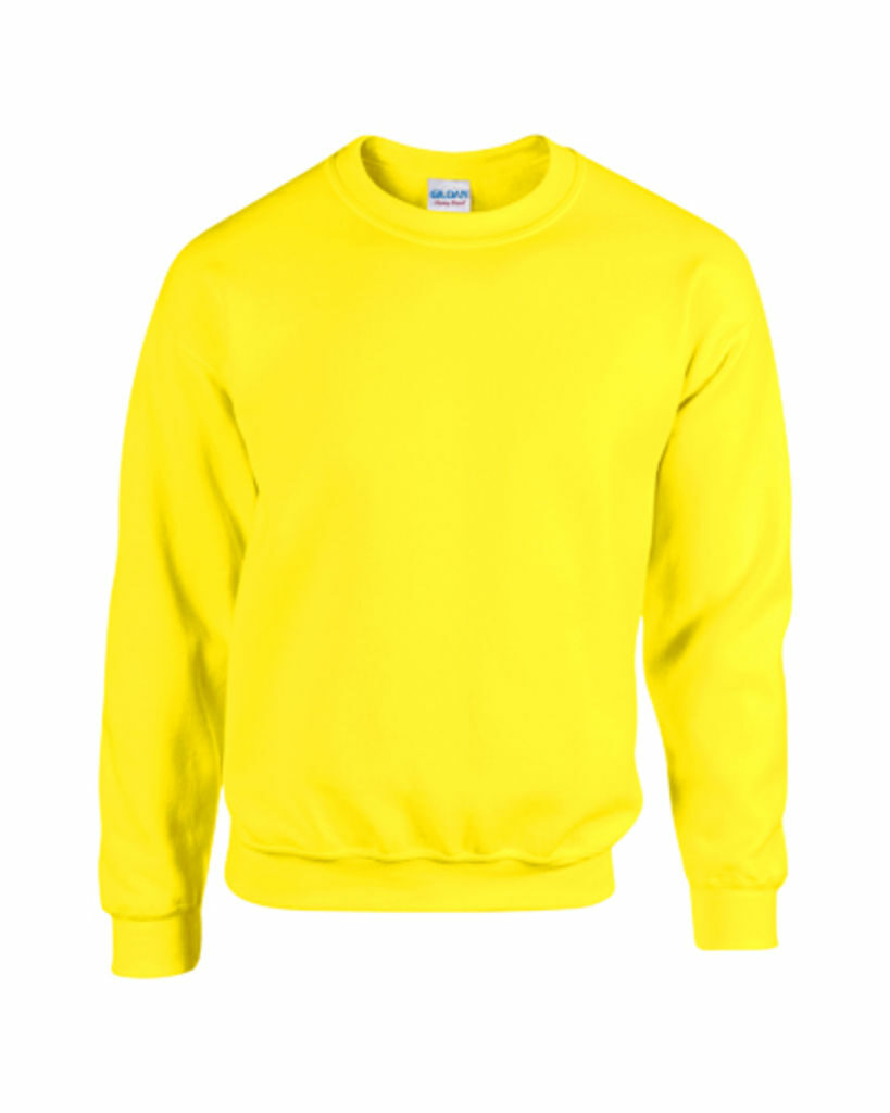 Свитер HB Crewneck флуорисцентный желтый  размер S - AP59041-20_S- Фото №1