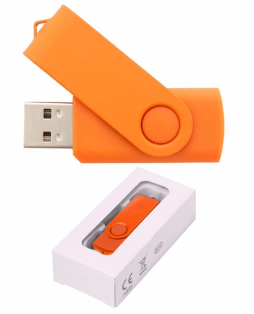 Флешка Survet 8GB помаранчевий - AP741726-03_8GB- Фото №1 Флешка Survet 8GB помаранчевий - AP741726-03_8GB- Фото №1