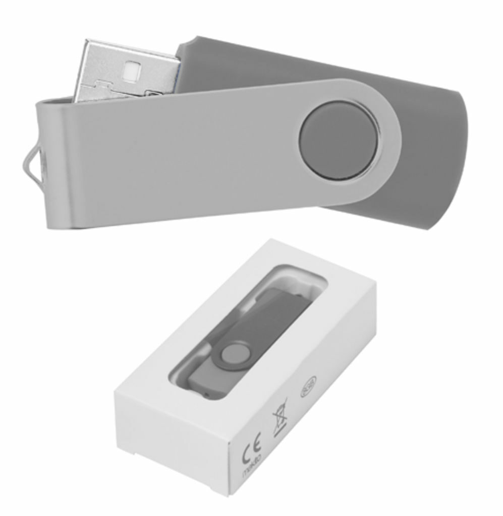 Флешка Survet 8GB сріблястий - AP741726-21_8GB- Фото №1