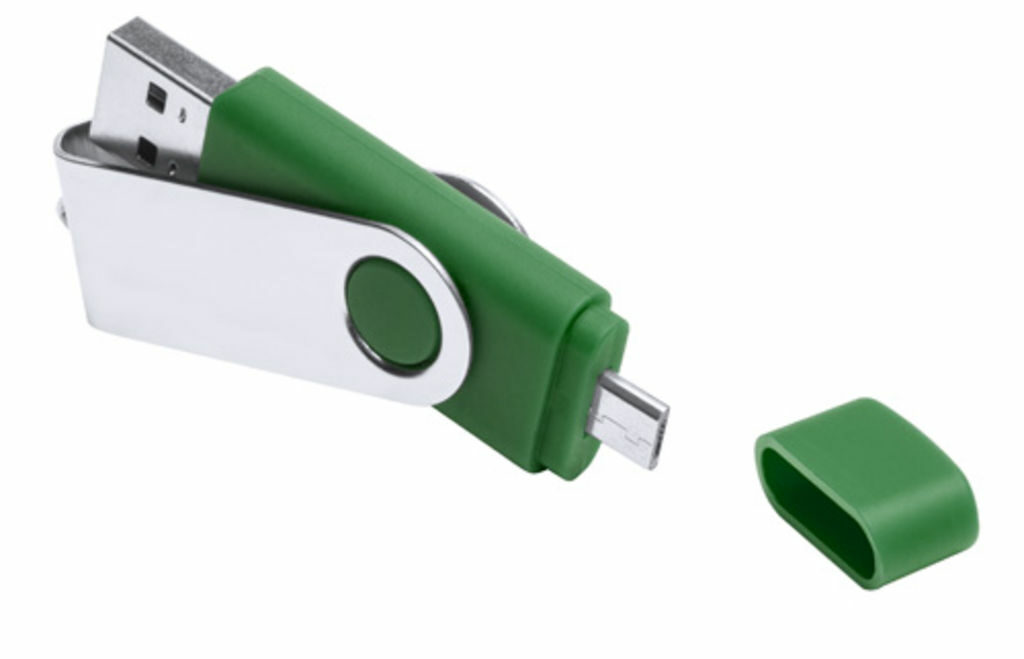 Накопичувач USB Liliam  8GB зелений - AP781134-07_8GB- Фото №1