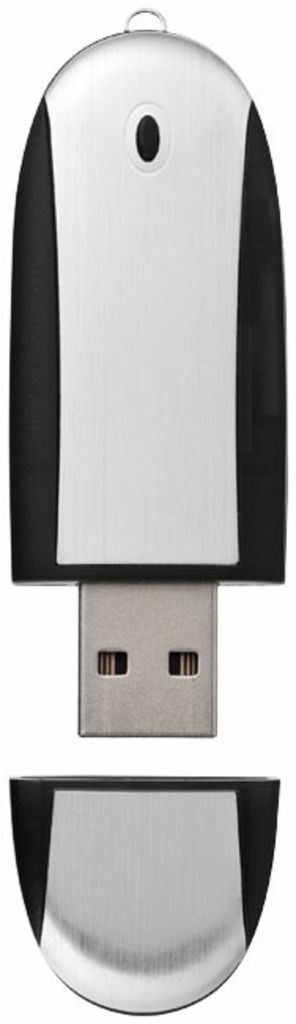 Флеш накопичувач 4 Gb чорний, овальний - 170703-10-4- Фото №3 Флеш накопичувач 4 Gb чорний, овальний - 170703-10-4- Фото №3