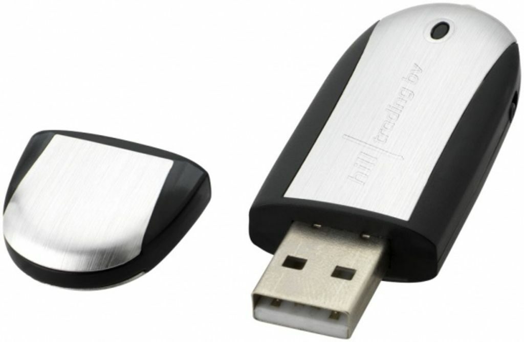 Флеш накопичувач 4 Gb чорний, овальний - 170703-10-4- Фото №4 Флеш накопичувач 4 Gb чорний, овальний - 170703-10-4- Фото №4